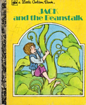 Jack And The Beanstalk - A Little Golden Book (Hard Cover Book) - £4.55 GBP