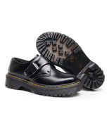 Martin Series-2 | 5568 Women’s Genuine Leather Platform Buckled Strap Fa... - $1,329.57 MXN