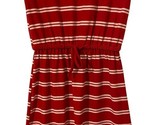 Exist  Dress Women&#39;s Size S Red White Striped Blouson Sleeveless Knee Le... - $13.86