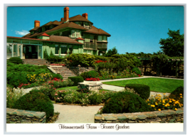Hammersmith Farms Terrace Gardens in Ocean Drive, Rhode Island Postcard Unposted - £3.84 GBP