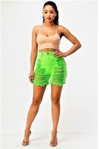 NWT Loverly Fit Green Distressed Denim Jeans Woman’s Size M Style #SH824... - $14.84