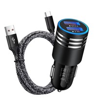 Car Charger Type C Fast Charger for Samsung Galaxy Plus/S22 - £29.01 GBP