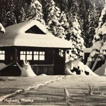 Trails End Glacier Highway Alaska RPPC Vintage Postcard Real Photo - £8.17 GBP