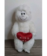 GUND VALENTINE GORILLA SMOOCH MONKEY APE PLUSH VELVET HEART . SOUND DOES... - £11.60 GBP