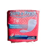 Sure &amp; Fresh Super Panty Liners 40 Count 1 Pack Odor Absorbing - $12.02 CAD