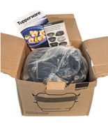 Tupperware Smart Multi-Cooker System Microwave Steamer Set Blue 3L / 3 Q... - $60.11 CAD