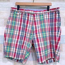 POLO Ralph Lauren Authentic India Madras Plaid Shorts Multicolor Cotton ... - $44.54