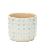 White Set of Three Dolomite 2.77056 ounce Round Pot Planter - $3,078.91 MXN