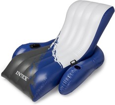 This Is An Intex Inflatable Lounge Pool Recliner Lounger Chair With Cup ... - $38.94