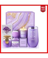Elegant Lavender Gift Basket for Women - Perfect for Anniversaries and H... - $697.32 MXN
