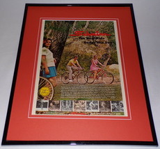 1970 Schwinn Collegiate Bicycle 11x14 Framed ORIGINAL Advertisement - £33.45 GBP