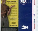 American Airlines Jacket Ticket Michael Jordan MCIWorldcom 2001 - $17.82