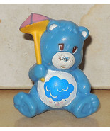 1984 Kenner Care Bears Grumpy Bear Mini Pvc Figure Vintage 80&#39;s #3 - $35.35 CAD