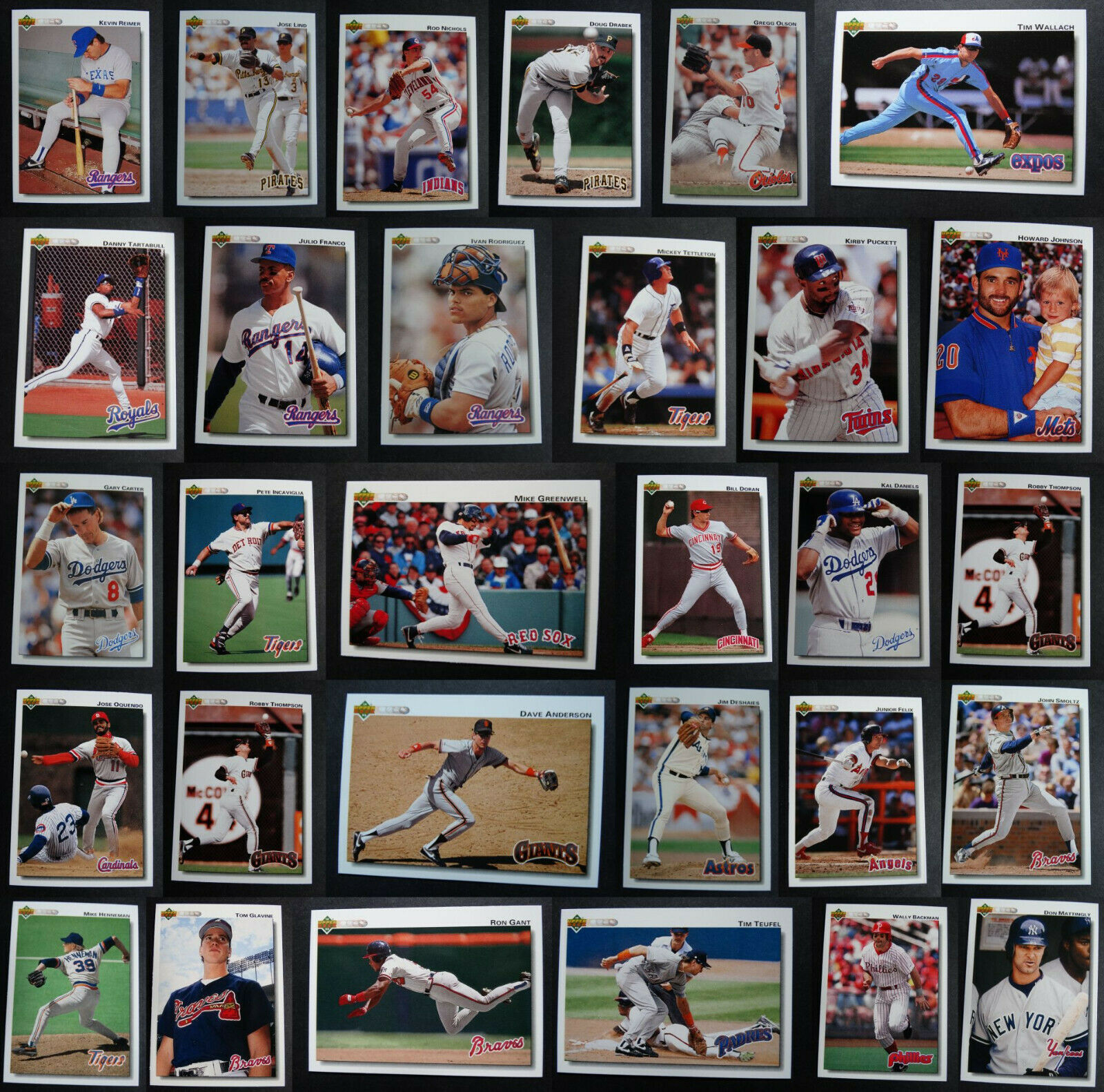 Primary image for 1992 Upper Deck Baseball Cards Complete Your Set You U Pick From List 201-400