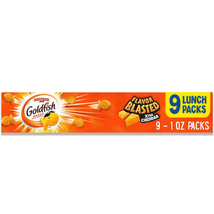 Goldfish Flavor Blasted Xtra Cheddar Cheese Crackers, Baked Snack Cracke... - £29.15 GBP