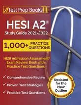 HESI A2 Study Guide 2021-2022: HESI Admission Assessment Exam Review Boo... - £11.52 GBP