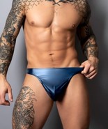 MALE POWER THONG LIQUID ONYX 2.0 NEW STYLE BLUE - $27.90 CAD