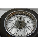 Rear wheel rim hub 18&quot; 1978 Harley Davidson SX250 SX 250 AMF Aermacchi - £59.48 GBP