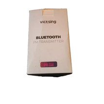 VicTsing Bluetooth FM Transmitter for Car, Upgraded 120° Rotation, Hands... - $10.96