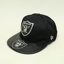 Raiders NFL Vintage Collection New Era 9Fifty Snap Back Black Hat Shield Logo - £23.45 GBP