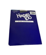 Hanes Too Day Sheers Pantyhose Reinforced Toe Style 116 Black Color Size EF - $14.87