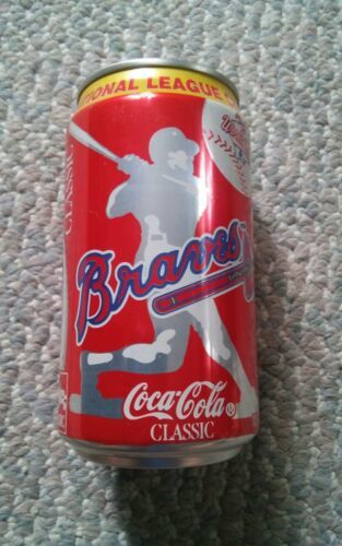 Primary image for 000 VTG 1991 Atlanta Braves National League Champions Coca Cola Can Wold Series