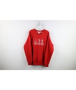 Vintage 90s Womens XL Spell Out Delta Sigma Theta Sorority Sweatshirt Re... - $94.97 CAD