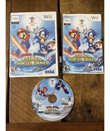 Mario &amp; Sonic Olympic Winter Games Sega Nintendo Wii Game Complete Teste... - $19.76 CAD