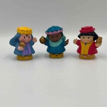 2005 Fisher Price Little People Christmas Story Nativity Three Wiseman Figures - $19.34