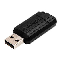 Verbatim Store&#39;n&#39;Go&#39; Pinstripe USB Drive (Black) - 32GB - £30.15 GBP