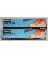 2 Boxes Kirkland Signature Freezer Gallon Plus Bags 32 Ct. Each  - $9.95