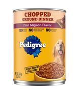 Pedigree Chopped Ground Dog Food Filet Mignon 13.2oz 12pk - $54.45