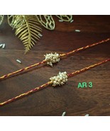 Kundan High Quality Free Shipping RAKHI rakshabandhan brother sister love 3 - €18,81 EUR