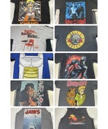 Graphic T-Shirt Lot Mens S Tank Tops Vtg Modern Joblot DIY Craft Upcycle... - $26.72