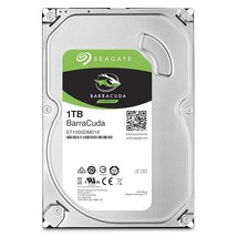 Seagate BarraCuda 1TB Internal Hard Drive HDD  3.5 Inch SATA 6 Gb/s 7200 RPM 64M - £73.17 GBP