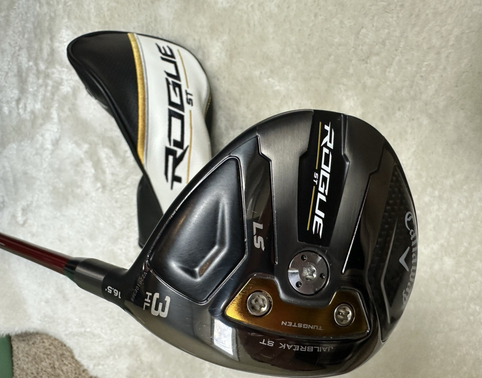Callaway Rogue ST LS HL 3HL 16.5* Fairway Wood Senior Flex RH Graphite & Cover Item image 2