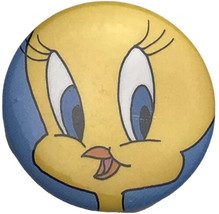 Tweety Bird Warner Bros WB 1988 Pin Button Pinback 80s Looney Tunes - $9.95