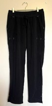 Scrub Star Nursing Pants Size Small Black Drawstring Waist Medical Uniform - $19.80