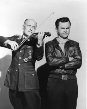 Bob Crane and Werner Klemperer in Hogan&#39;s Heroes Playing Violin as Klink 16x20 C - $69.99