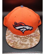 Denver Broncos Hat Camo NFL salute to service 7 1/8 new era camoflage ar... - $9.26