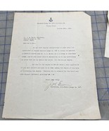 Antique Letter Stanfield Lodge No. 217 1922 Denton Texas Masonic - €20,07 EUR