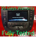 03-07 Honda ACCORD 6CD Player AC DASH NAVIGATION GPS MAP SCREEN  2GY3  H... - $322.92 CAD