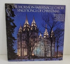 Sings Songs Of Christmas By The Mormon Tabernacle Choir Vinyl LP Record Harmony - £2.95 GBP