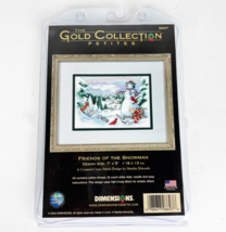 Dimensions Gold Collection Petites Friends Of The Snowman Cross Stitch Kit 8697 - £35.60 GBP