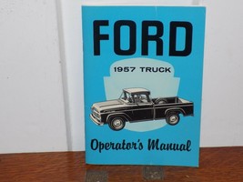 Vintage Ford 1957 Truck Operator’s Manual First Printing - $739.80 MXN