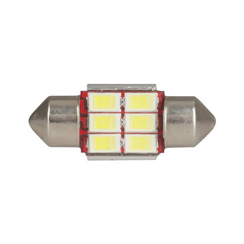 CANBus Compatible LED Festoon Globe 12V (6x5730) - 31mm - $27.58