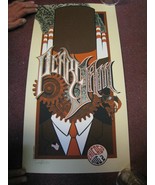 Pearl Jam Poster Silkscreen Chicago August 2 S/N Very Low Number - $901.39