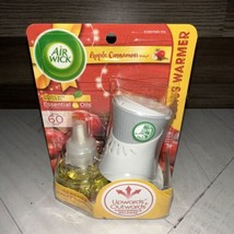 Air Wick  Apple Cinnamon Fragrance Oil with Warmer, Fall Scents, Air Freshener - £12.25 GBP