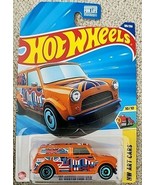 Hot Wheels &#39;67 Austin Mini Van Orange  - $8.29