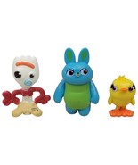 Disney Toy Story Mini Figures Lot Forky, Bunny &amp; Ducky - $142.51 MXN